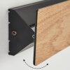 Syar Applique LED Nero, 1-Luce