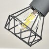 Baripada Plafoniera Antracite, Cromo, 3-Luci