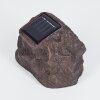 Sameo Lampade solari LED Marrone, Grigio, 4-Luci