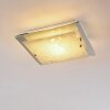 Rusty Plafoniera Grigio, Trasparente, chiaro, 2-Luci