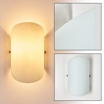 Teramo Applique Bianco, 1-Luce