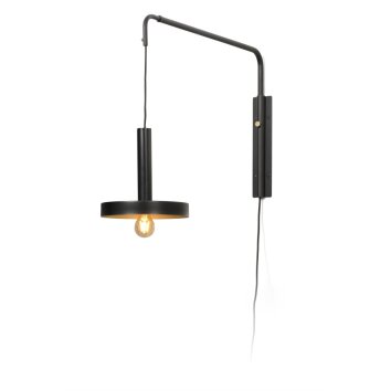 Faro Barcelona Whizz Applique Nero, 1-Luce Faro Barcelona Whizz Applique Nero, 1-Luce
