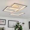 Marcus Plafoniera LED Argento, 1-Luce