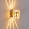 Bamako Applique Nichel opaco, 1-Luce