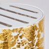 Bamako Applique Nichel opaco, 1-Luce