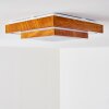Sora Wood Plafoniera LED Bianco, 1-Luce