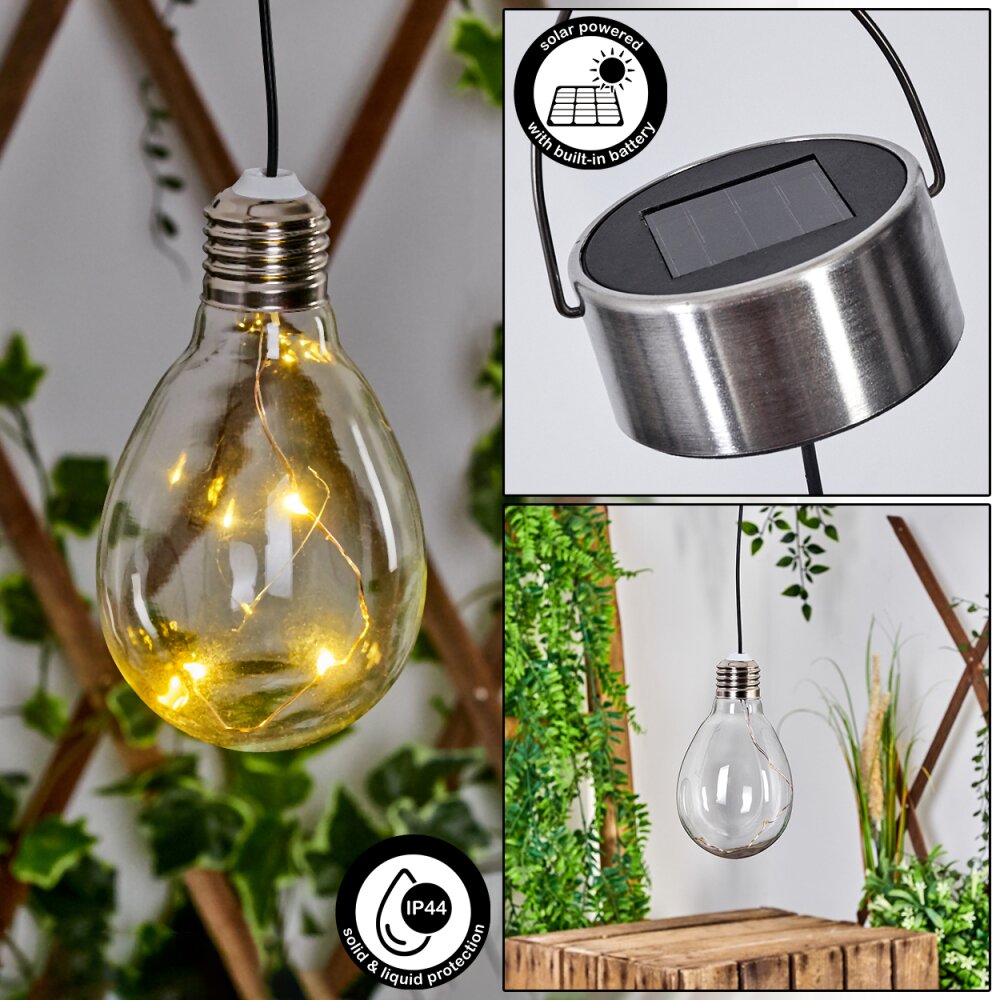 Tiltil Lampada solare LED Acciaio inox, 1-Luce main product photo