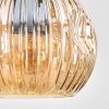 Ripoll Lampadario a sospensione, Lampada a sfera, Lampada a sospensione Écru, Nero, 3-Luci