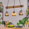 Ripoll Lampadario a sospensione, Lampada a sfera, Lampada a sospensione Écru, Nero, 3-Luci