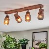 Nelar Plafoniera, Faretto da soffitto Bronzo, Cromo, 4-Luci