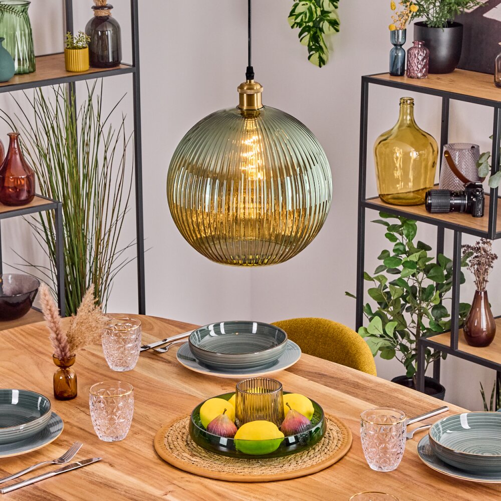 Koyoto Lampadario a sospensione, Lampada a sfera, Lampada a sospensione Oro, 1-Luce main product photo