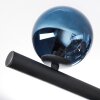 Chehalis Plafoniera, Lampada a sfera Blu, Verde, Ramato, 10-Luci
