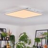 Orain Plafoniera, Panel LED Bianco, 1-Luce, Cambia colore