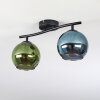Koyoto Plafoniera, Lampada a sfera Blu, Verde, 2-Luci