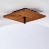 Bassagoda Plafoniera Écru, Nero, 1-Luce