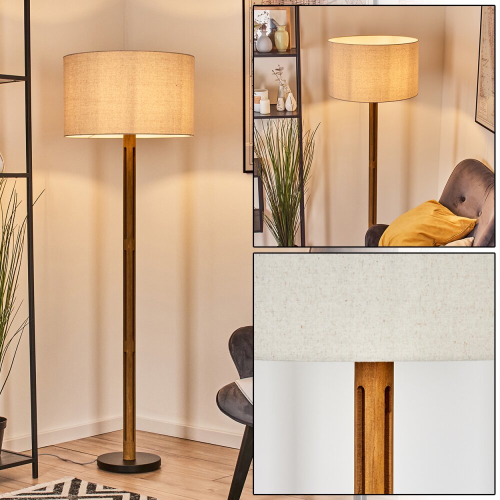 Flemming Lampada da terra Marrone, Écru, Nero, 1-Luce main product photo