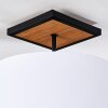 Bassagoda Plafoniera Écru, Nero, 1-Luce