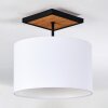 Bassagoda Plafoniera Écru, Nero, 1-Luce
