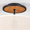 Bassagoda Plafoniera Écru, Nero, 1-Luce