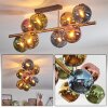 Koyoto Plafoniera, Lampada a sfera 85 cm Oro, Nero, 8-Luci