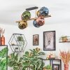 Koyoto Plafoniera, Lampada a sfera 85 cm Oro, Nero, 8-Luci
