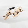 Koyoto Plafoniera, Lampada a sfera 85 cm Oro, Nero, 8-Luci