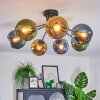 Koyoto Plafoniera, Lampada a sfera 82 cm Blu, Oro, Verde, 7-Luci