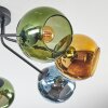 Koyoto Plafoniera, Lampada a sfera 82 cm Blu, Oro, Verde, 7-Luci