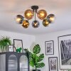 Koyoto Plafoniera, Lampada a sfera 82 cm Blu, Oro, Verde, Chiaro, 7-Luci