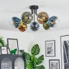 Koyoto Plafoniera, Lampada a sfera 82 cm Blu, Oro, Verde, Chiaro, 7-Luci