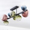 Chehalis Plafoniera, Lampada a sfera Blu, Verde, Chiaro, Ramato, 8-Luci
