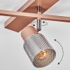 Nelar Plafoniera, Faretto da soffitto Bronzo, Cromo, 5-Luci