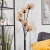 Koyoto Lampada da terra 40 cm Ambrato, 6-Luci