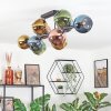 Koyoto Plafoniera, Lampada a sfera Blu, Oro, Verde, Ramato, 10-Luci