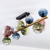 Chehalis Plafoniera, Lampada a sfera Oro, Nero, 10-Luci