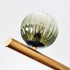 Chehalis Plafoniera, Lampada a sfera Oro, Nero, 10-Luci