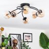Chehalis Plafoniera, Lampada a sfera 56 cm Ambrato, Chiaro, 6-Luci