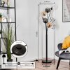 Koyoto Lampada da terra 40 cm Ambrato, Chiaro, Grigio fumo, 6-Luci Koyoto Lampada da terra 40 cm Ambrato, Chiaro, Grigio fumo, 6-Luci