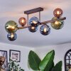 Chehalis Plafoniera, Lampada a sfera Blu, Verde, Ramato, 8-Luci