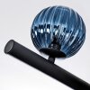 Chehalis Plafoniera, Lampada a sfera Blu, Verde, Ramato, 8-Luci