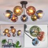 Koyoto Plafoniera, Lampada a sfera 82 cm Blu, Verde, Chiaro, Ramato, 7-Luci