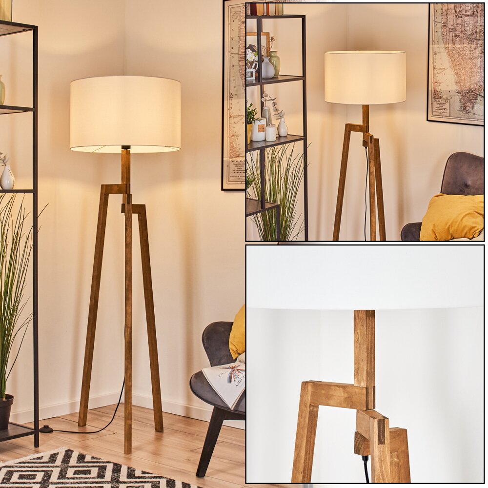 Flemming Lampada da terra Écru, Nero, 1-Luce main product photo