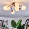 Chehalis Plafoniera, Lampada a sfera Bianco, 6-Luci