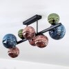 Chehalis Plafoniera, Lampada a sfera Blu, Verde, Ramato, 8-Luci