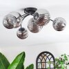 Chehalis Plafoniera, Lampada a sfera Grigio fumo, 6-Luci