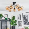 Koyoto Plafoniera, Lampada a sfera Ambrato, 7-Luci