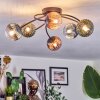 Chehalis Plafoniera, Lampada a sfera 56 cm Blu, Verde, Chiaro, Ramato, 6-Luci