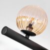 Chehalis Plafoniera, Lampada a sfera Ambrato, Chiaro, Grigio fumo, 8-Luci