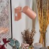 Javel Applique, Faretto da parete Fucsia, Bianco, 1-Luce