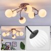 Chehalis Plafoniera, Lampada a sfera Bianco, 6-Luci
